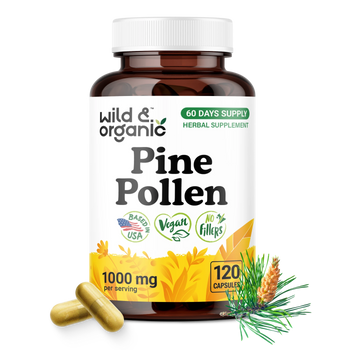 Pine Pollen Capsules - 120 Count