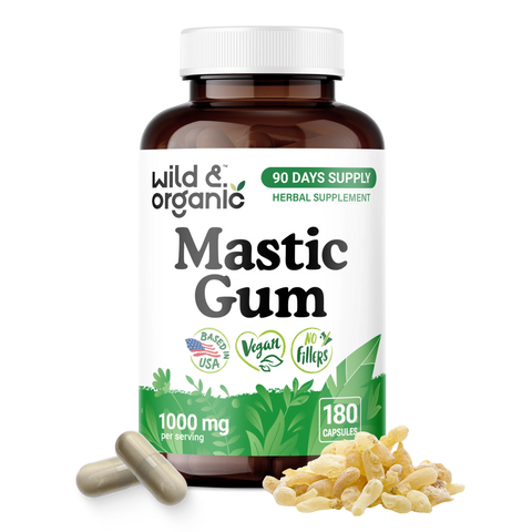 Mastic Gum Capsules - 180 Count