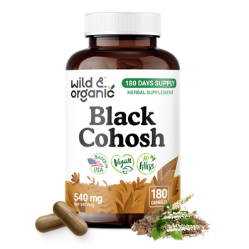 Black Cohosh Capsules - 180 Count