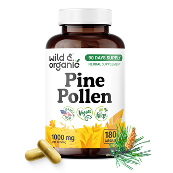 Pine Pollen Capsules - 180 Count