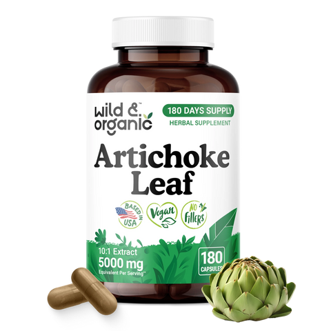 Artichoke Leaf Capsules - 180 Count