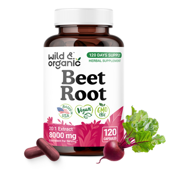 Beet Root Capsules - 120 Count