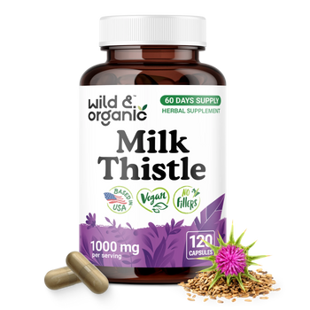 Milk Thistle Capsules - 120 Count