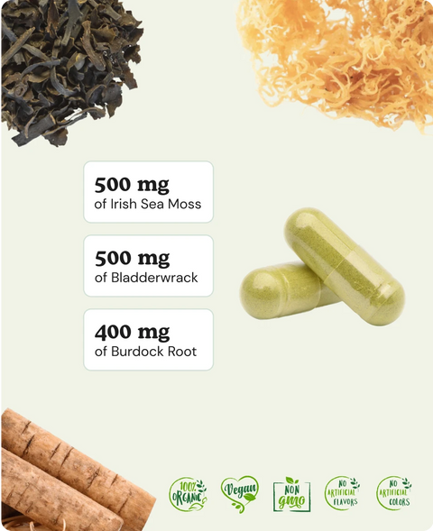 Sea Moss Capsules formula