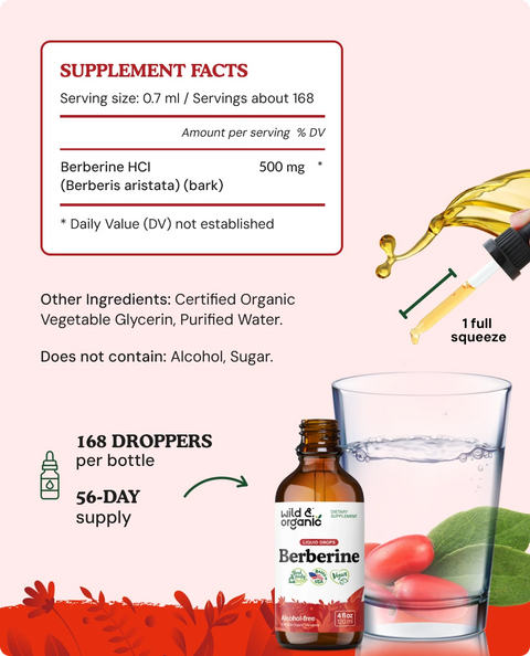 Berberine Extract supplement facts