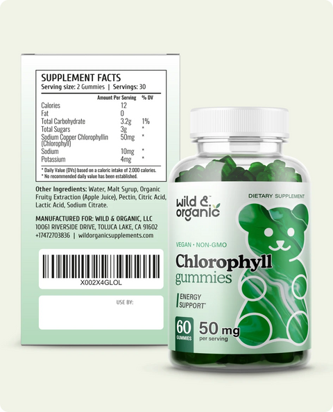 Chlorophyll chews supplement facts