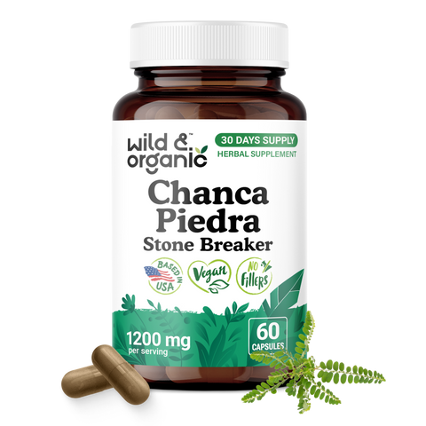 Chanca Piedra Stone Breaker Capsules - 60 Count