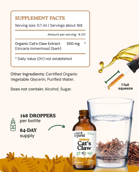 Cat'S Claw Extract supplement facts