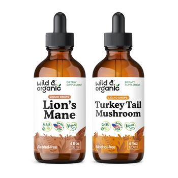 Lion's Mane & Turkey Tail bundle