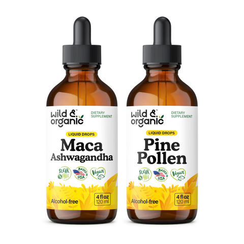 Maca Ashwagandha & Pine Pollen bundle