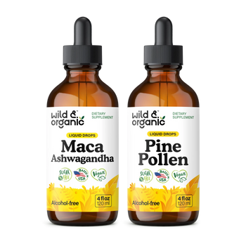 Maca Ashwagandha & Pine Pollen bundle