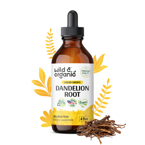 Dandelion Root Tincture - 4 fl.oz. Bottle