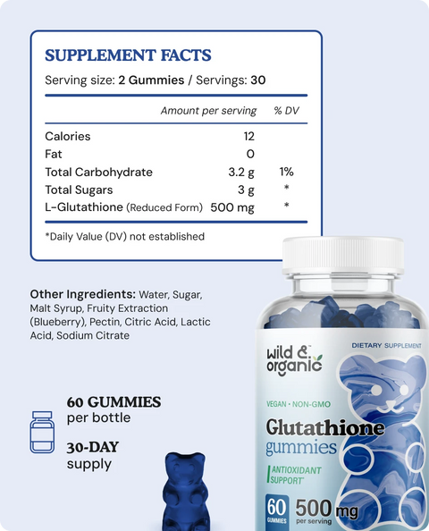 Glutathione chews supplement facts