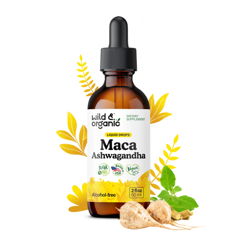 Ashwagandha & Maca Liquid Supplement