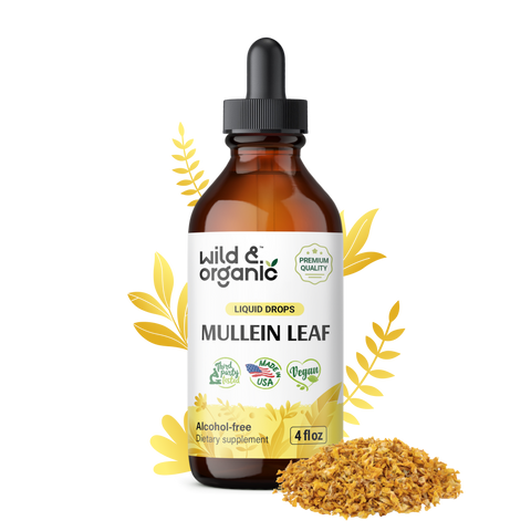 Mullein Leaf Tincture - 4 fl.oz. Bottle