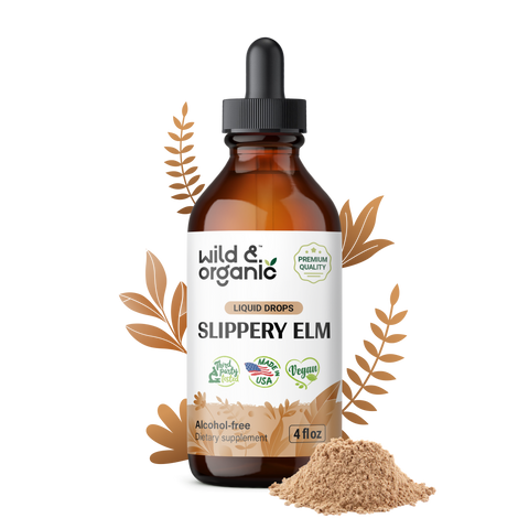 Slippery Elm Tincture - 4 fl.oz. Bottle