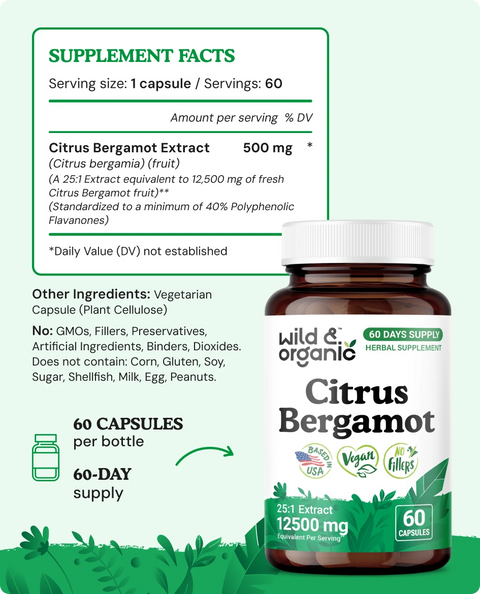 Citrus Bergamot Capsules - 60 Count