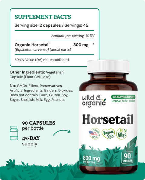 Horsetail Capsules - 90 Count