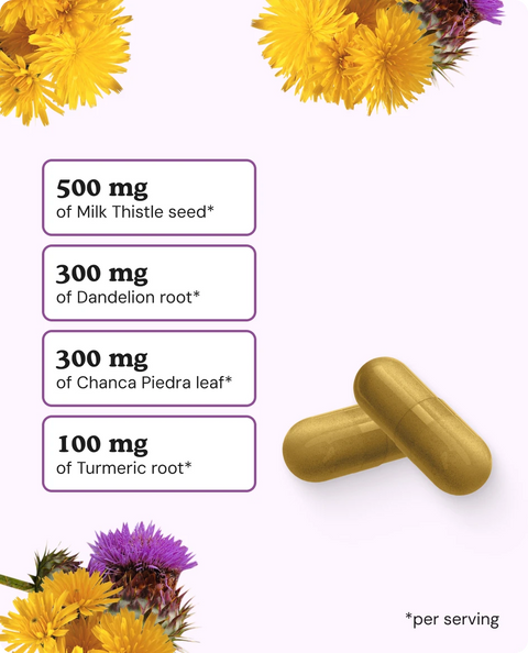 Liver Detox Capsules - 60 Count