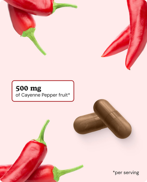 Cayenne Pepper Capsules - 90 Count