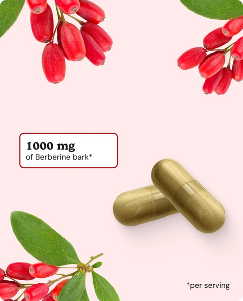 Berberine Capsules - 120 Count