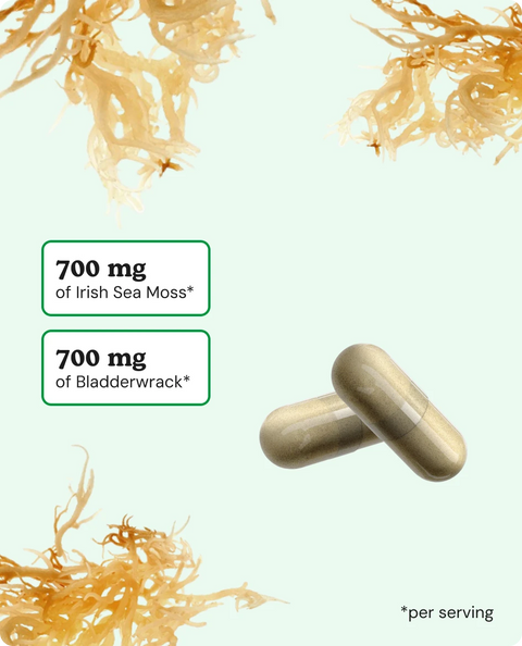 Sea Moss Capsules - 120 Count