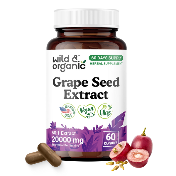 Grape Seed Extract Capsules - 60 Count Grape Seed Extract Capsules - 60 Count