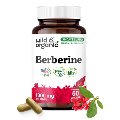 Berberine Capsules - 60 Count