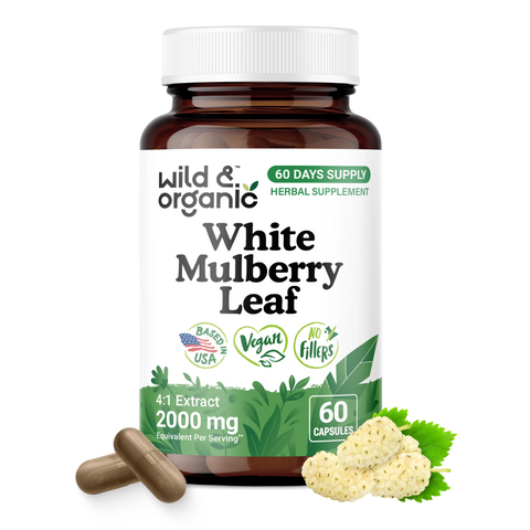 White Mulberry Leaf Capsules - 60 Count