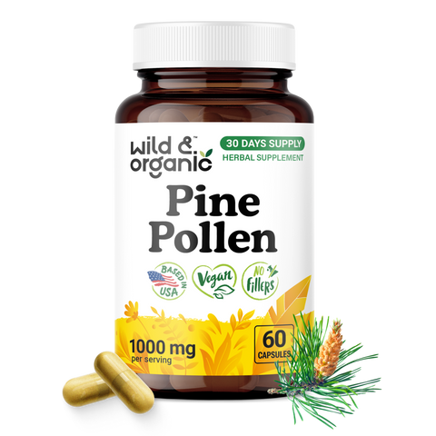 Pine Pollen Capsules - 60 Count