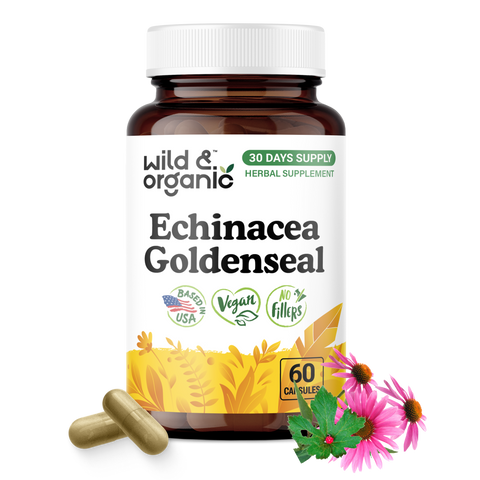 Echinacea & Goldenseal Capsules - 60 Count