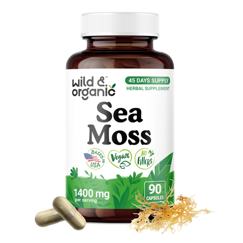 Sea Moss Capsules - 90 Count