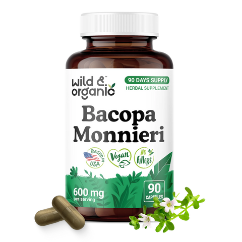 Bacopa Monnieri Capsules - 90 Count