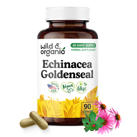 Echinacea & Goldenseal Capsules - 90 Count