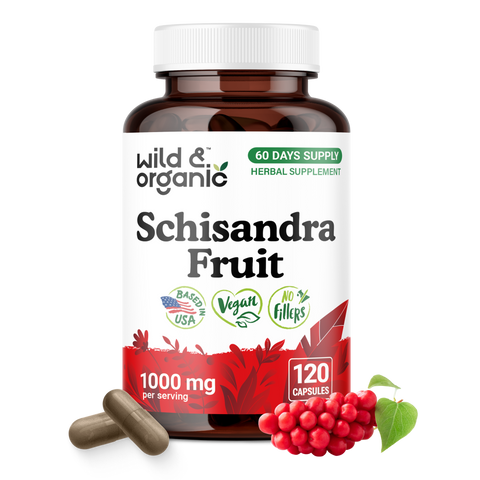 Schisandra Capsules - 120 Count