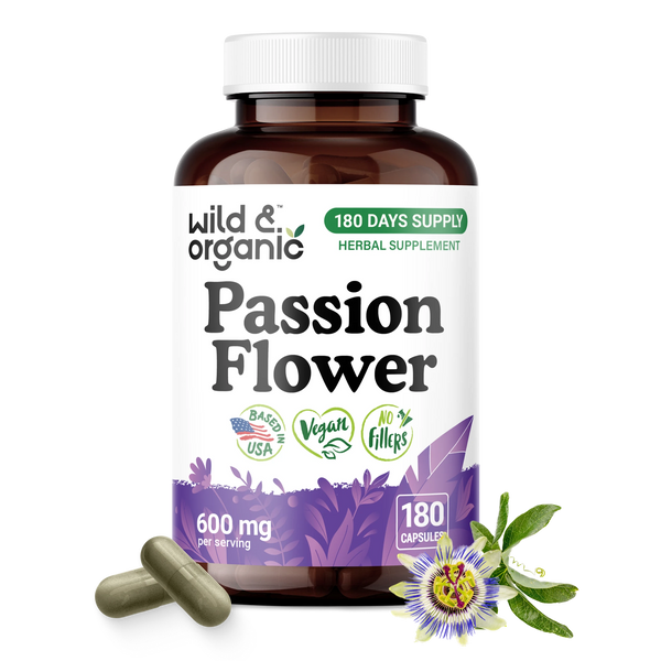 Passion Flower Capsules - 180 Count