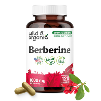Berberine Capsules - 120 Count