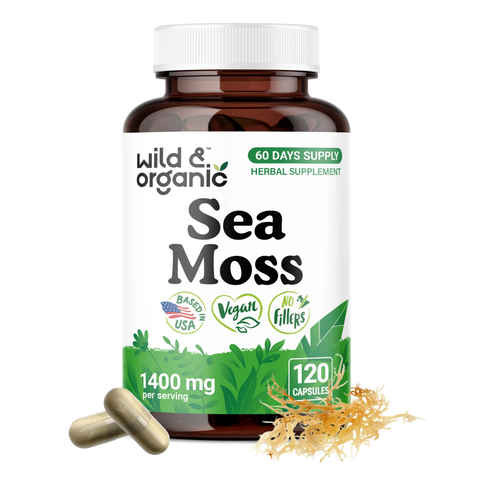 Sea Moss Capsules - 120 Count