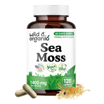 Sea Moss Capsules - 120 Count
