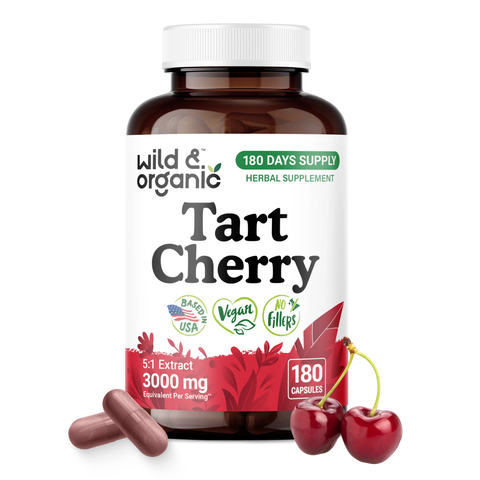 Tart Cherry Capsules - 180 Count
