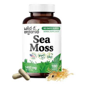 Sea Moss Capsules - 180 Count