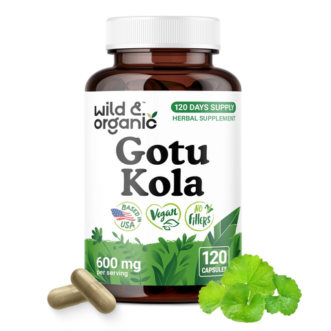 Gotu Kola Capsules - 120 Count