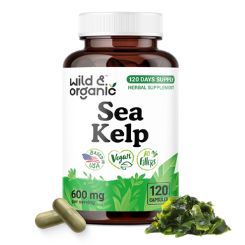 Sea Kelp Capsules - 120 Count