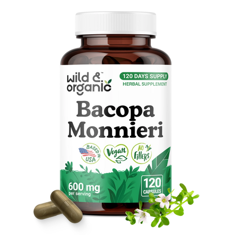 Bacopa Monnieri Capsules - 120 Count