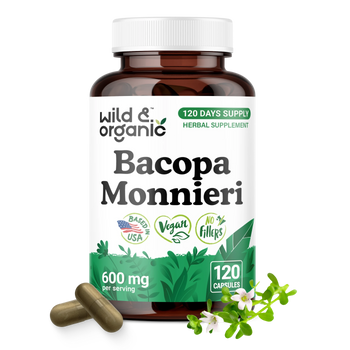 Bacopa Monnieri Capsules - 120 Count