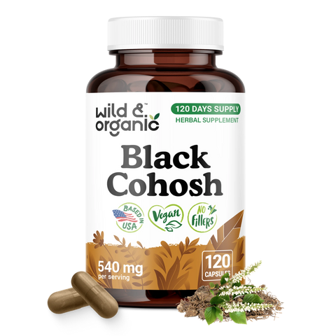 Black Cohosh Capsules - 120 Count