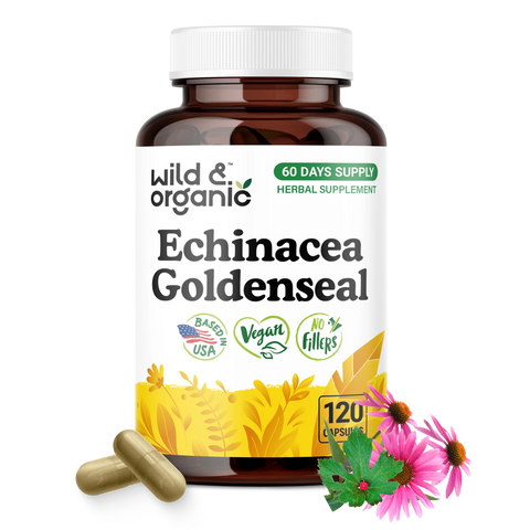 Echinacea & Goldenseal Capsules - 120 Count