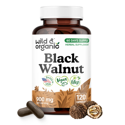 Black Walnut Capsules - 120 Count