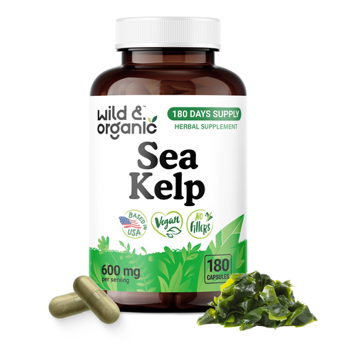 Sea Kelp Capsules - 180 Count