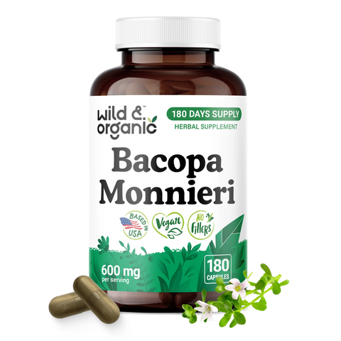 Bacopa Monnieri Capsules - 180 Count
